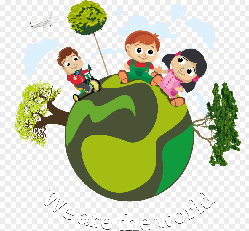 Vector Our Planet Natural Environment Child Kindergarten PNG