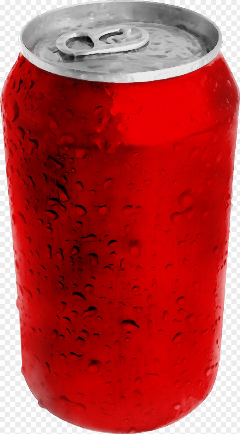 Tin Can Highball Glass Beverage Red Drink Cranberry Juice Non-alcoholic PNG