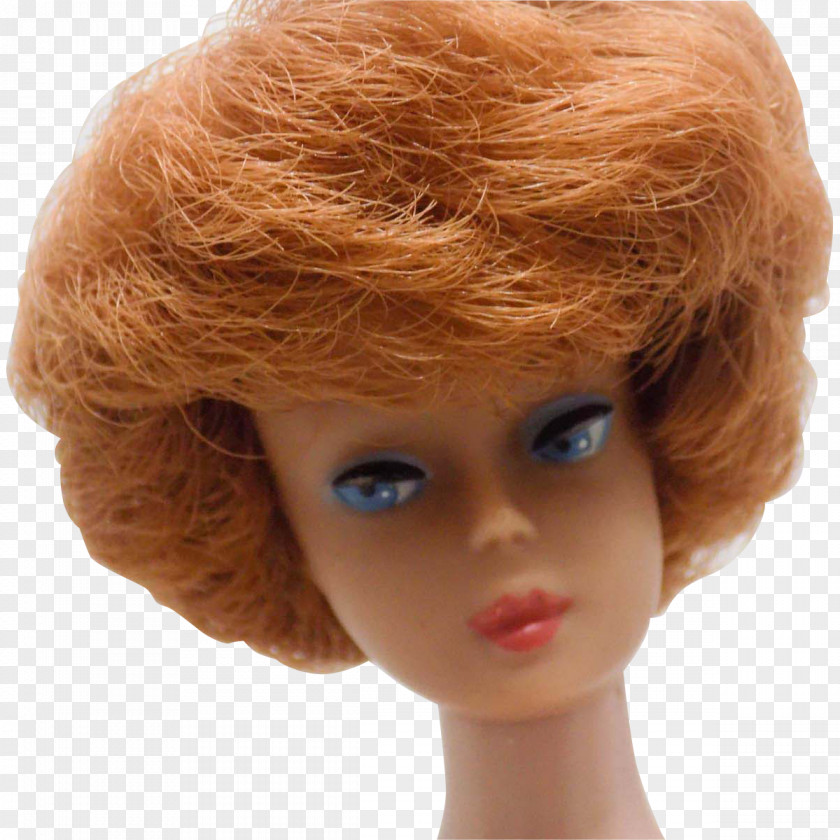 Brown Hair Blond Doll PNG