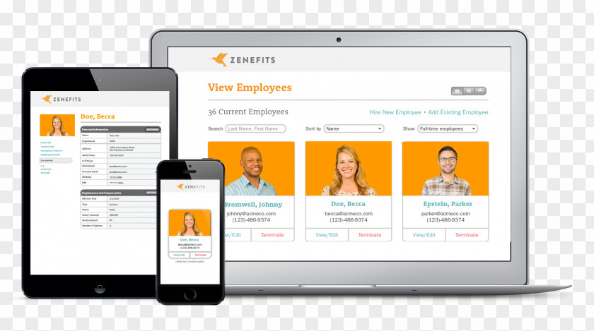 Business Human Resource Management System Zenefits Payroll PNG
