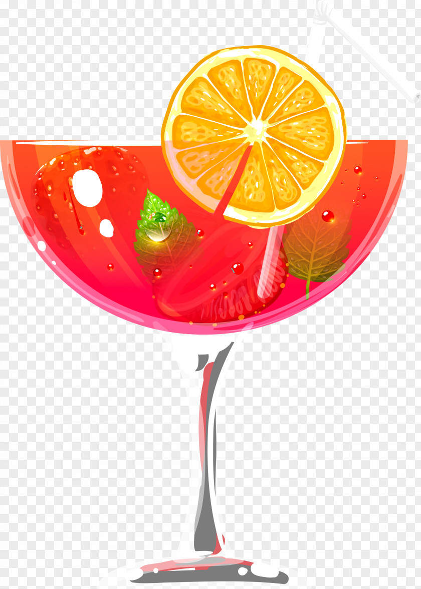 Cocktail Orange Juice Soft Drink Poster PNG