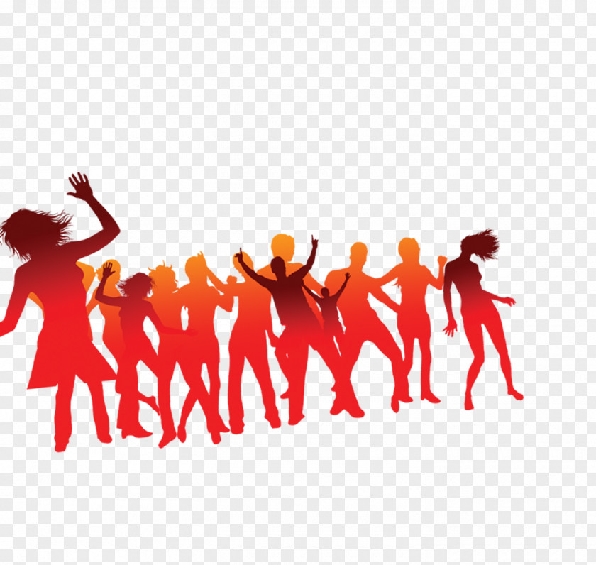 Color Silhouette Figures Character PNG