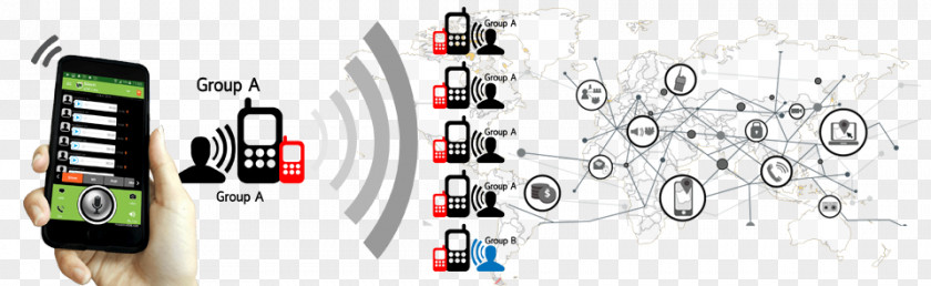 Global Communication Digital Data System Smartphone PNG