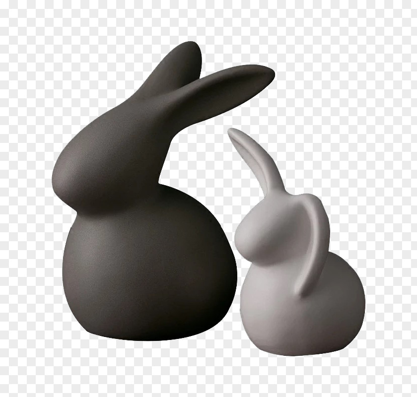 Bunny Decoration Amazon.com Modernity Living Room Ceramic PNG