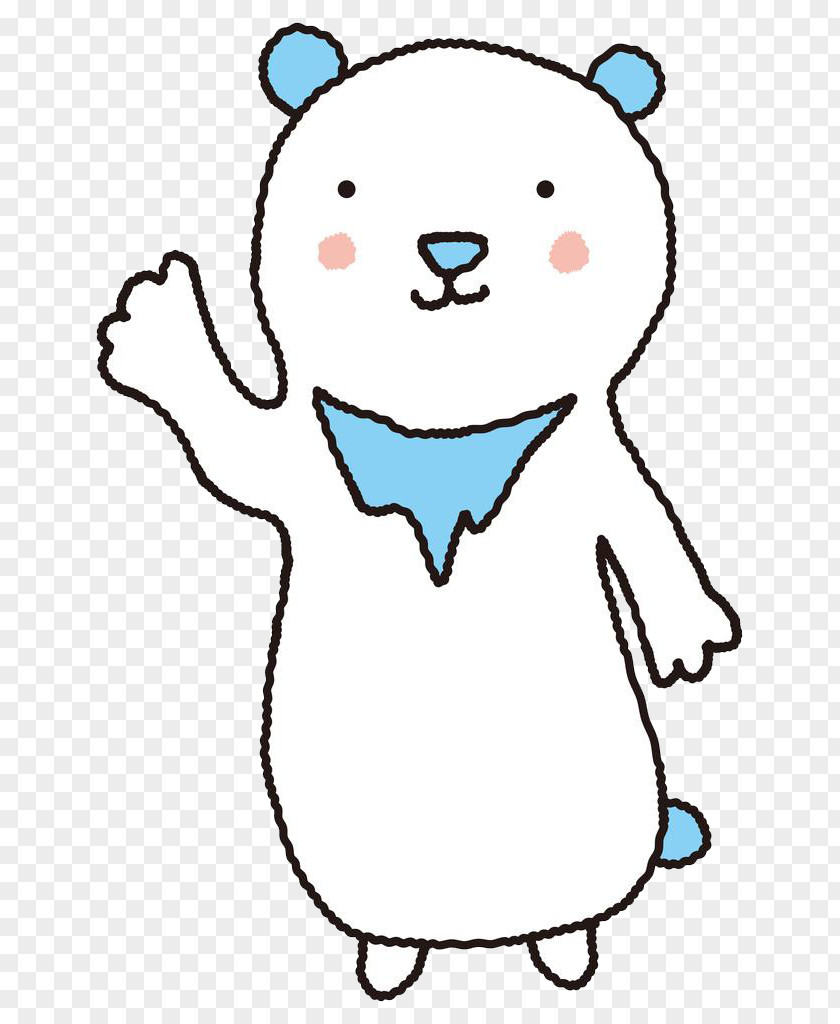 Bye Bye, Bear! Polar Bear Clip Art PNG