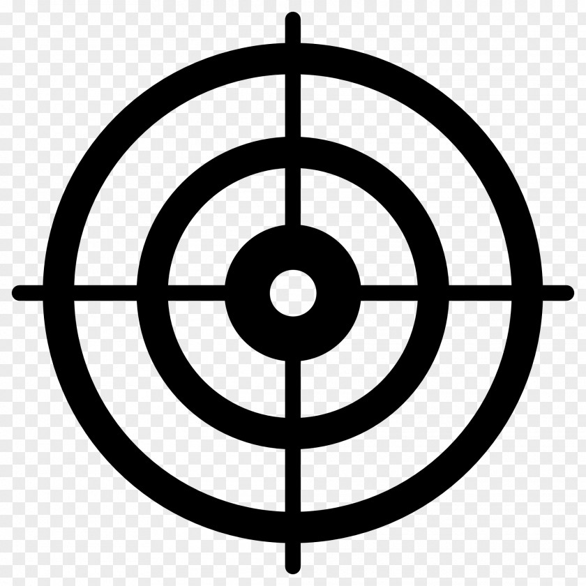 Crosshair Target Corporation Shooting Clip Art PNG