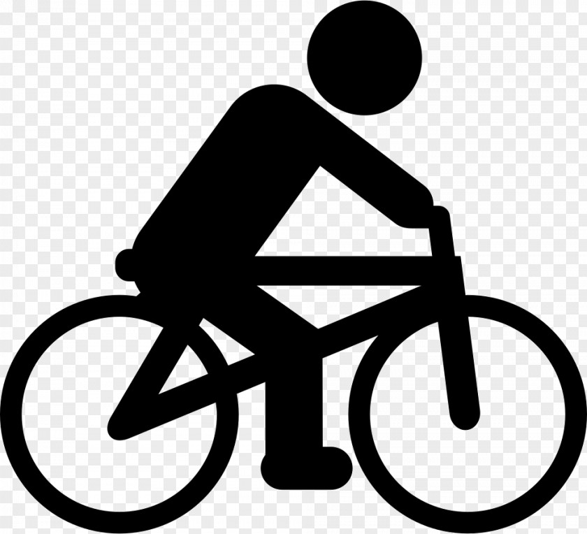 Cyclist Icon Bicycle Cycling Silhouette Party Bike PNG