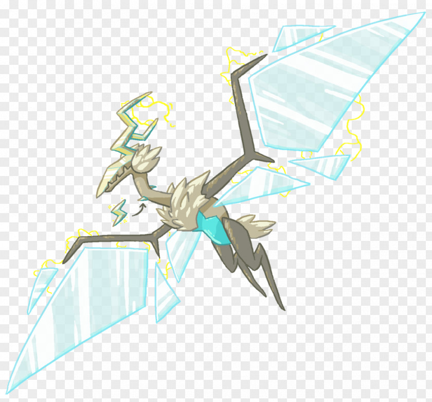 Flying Glass Shards Illustration Product Design Pest Insect Cartoon PNG