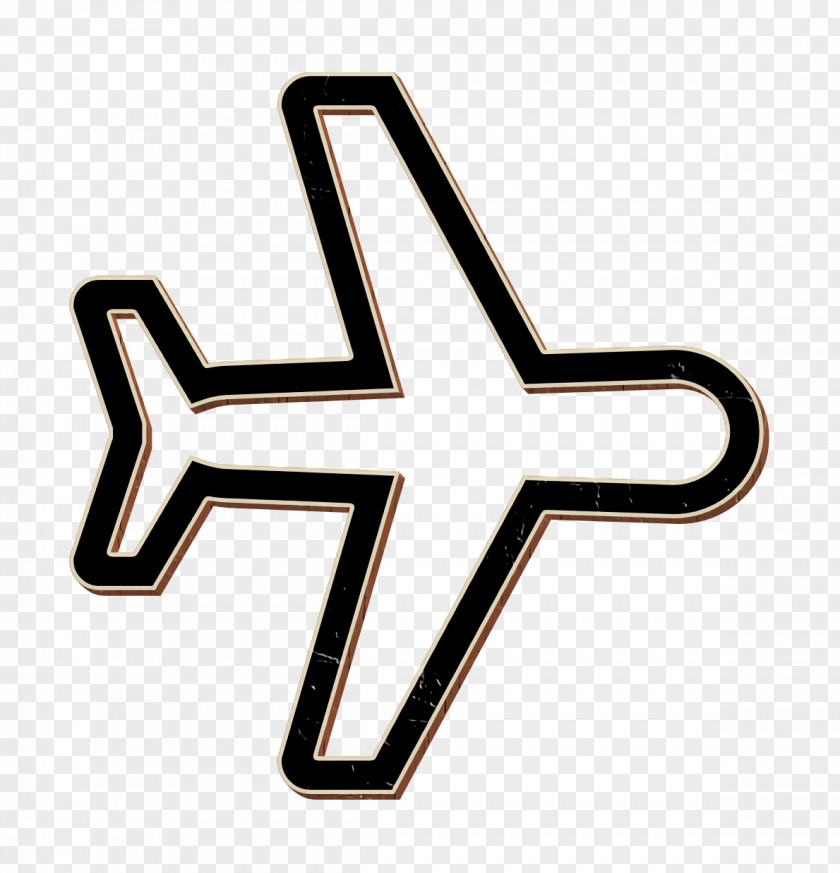Plane Icon Aeroplane Aviation PNG