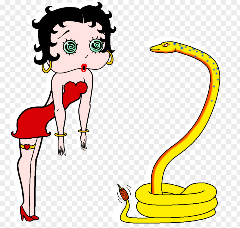 Snake Hypnosis Kaa Betty Boop PNG