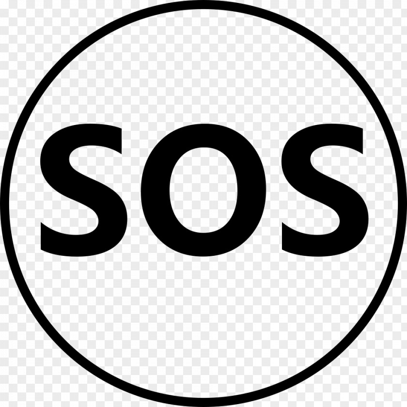 Symbol SOS PNG