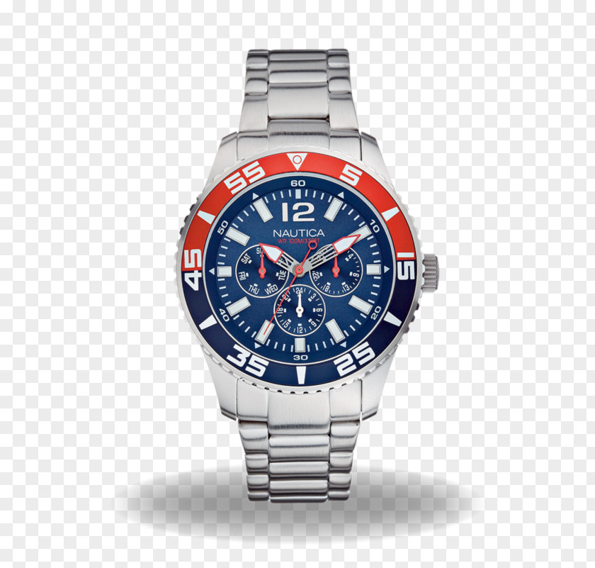 Watch Nautica Quartz Clock Strap PNG