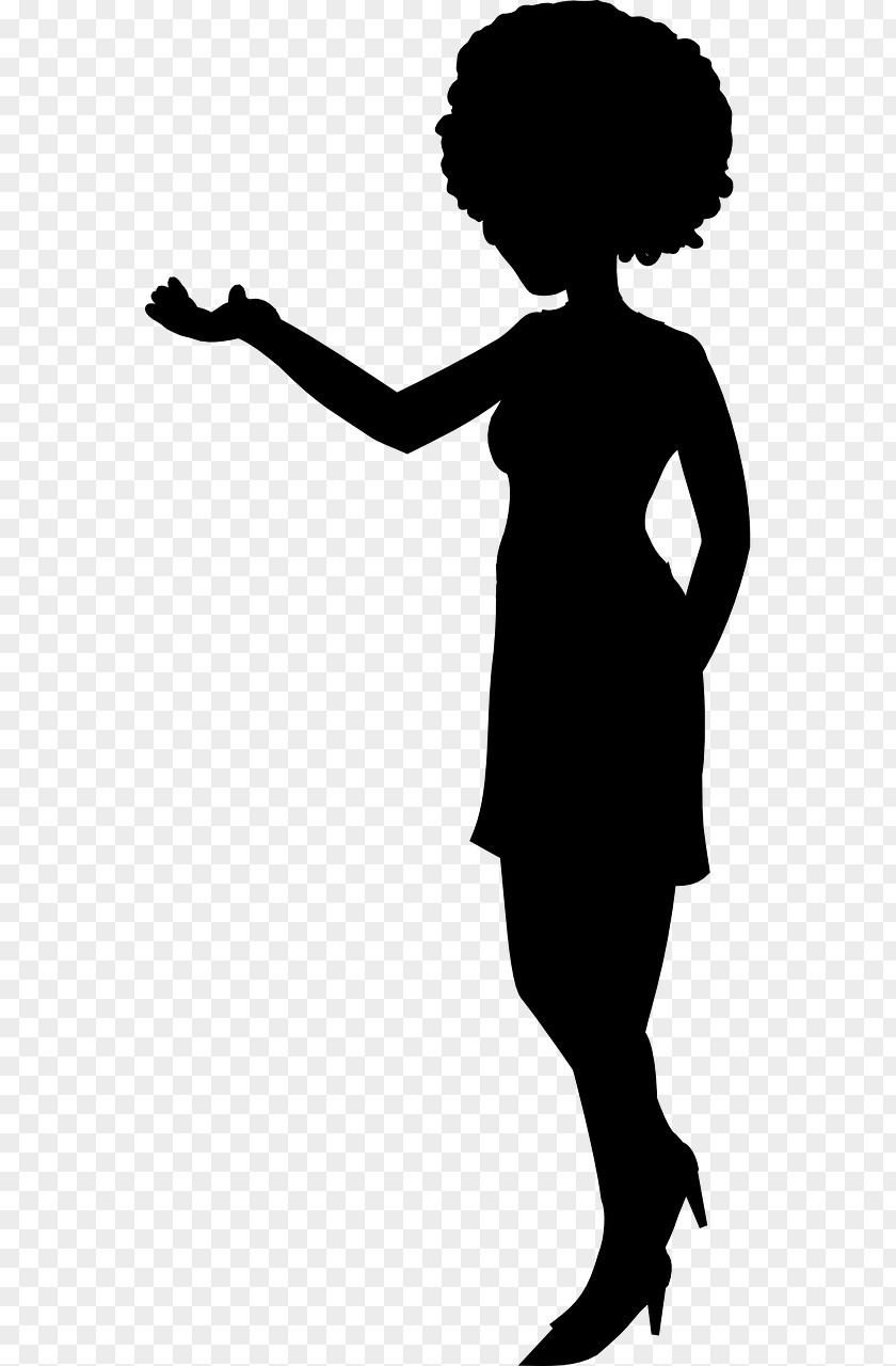 Woman Silhouette Exercise Clip Art PNG