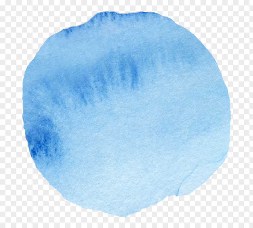 Blue Watercolor Transparent Painting Paper Texture PNG