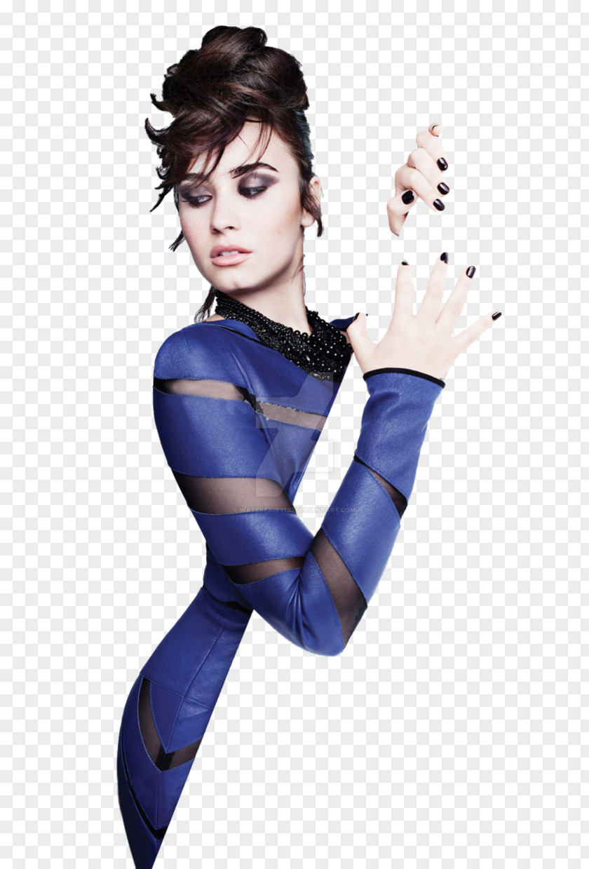 Claborate-style Painting Demi Lovato Heart Attack Remixes 2.0 PNG
