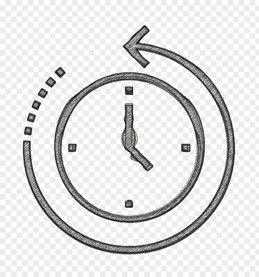 Clock Icon History UI Interface PNG