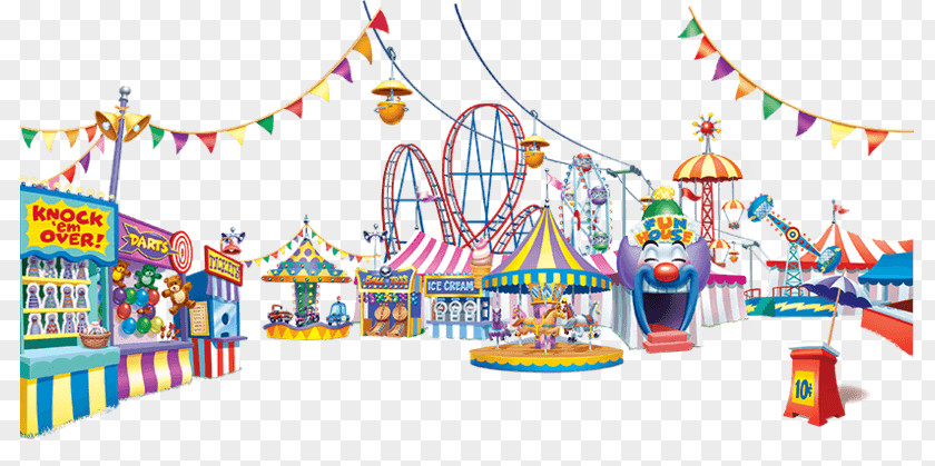 Fairground Clip Art Carousel Mickey Mouse Image PNG