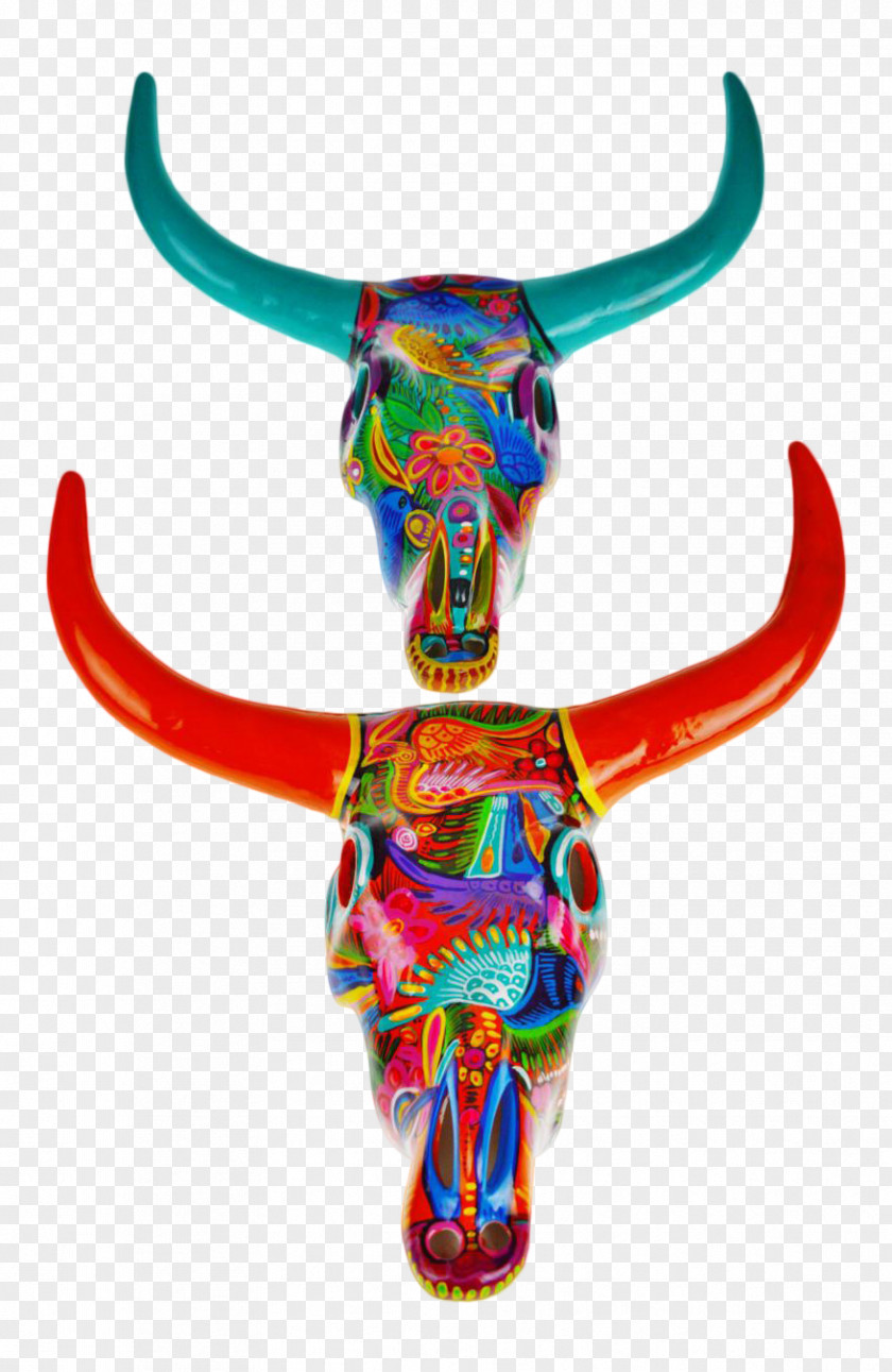 Image Painting Horn Skull Art PNG