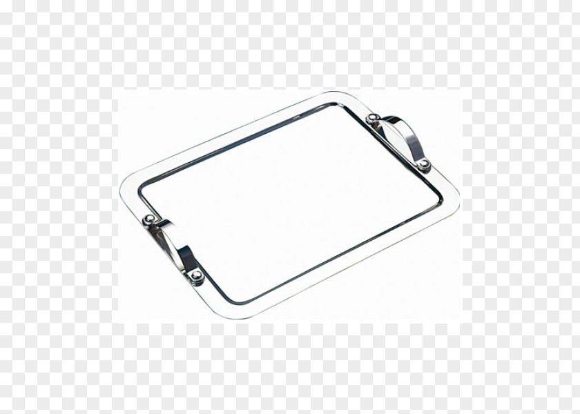 Jg Tray Silver Platter Metal Material PNG