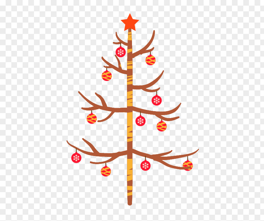 Creative Christmas Tree Ornament PNG