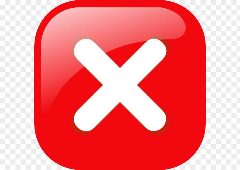 Error Cliparts Button Icon PNG