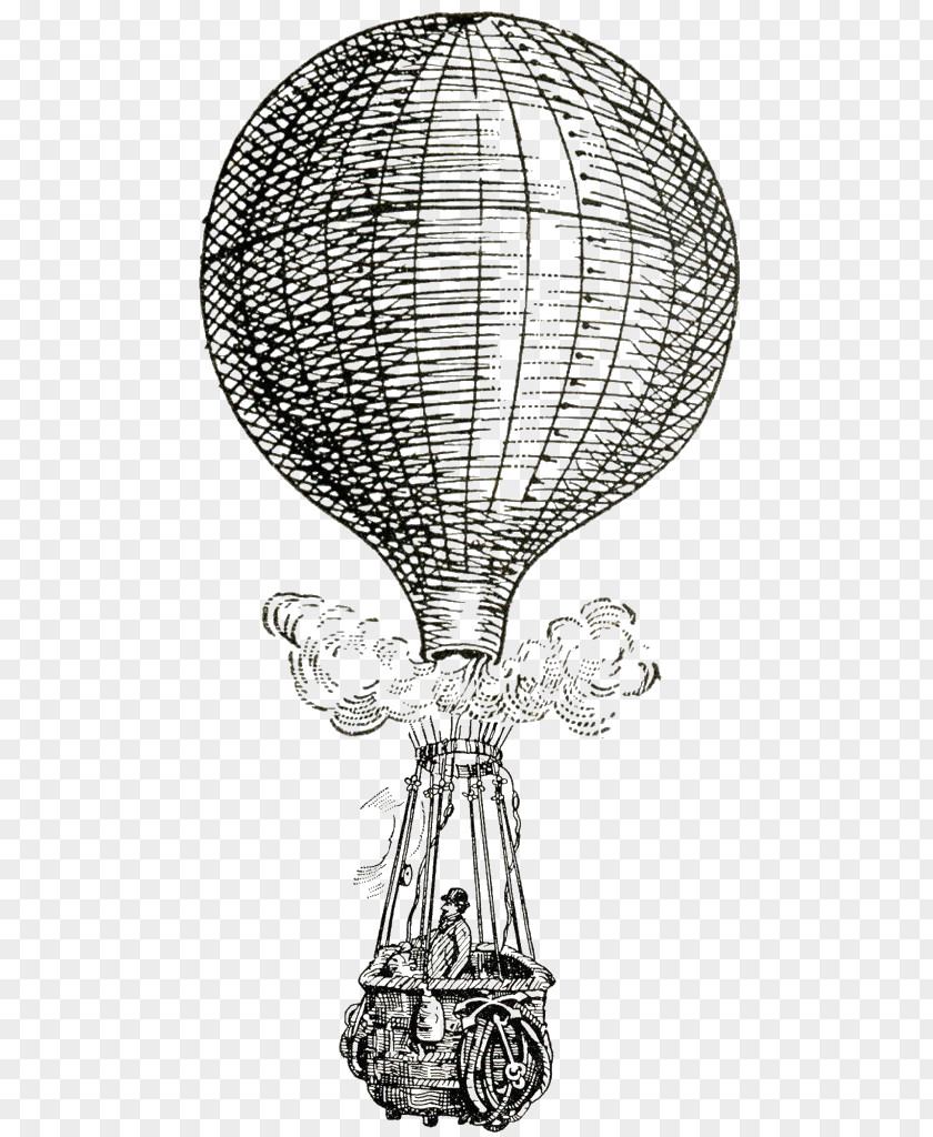 Hot Air Balloon Clip Art: Transportation Drawing Art PNG