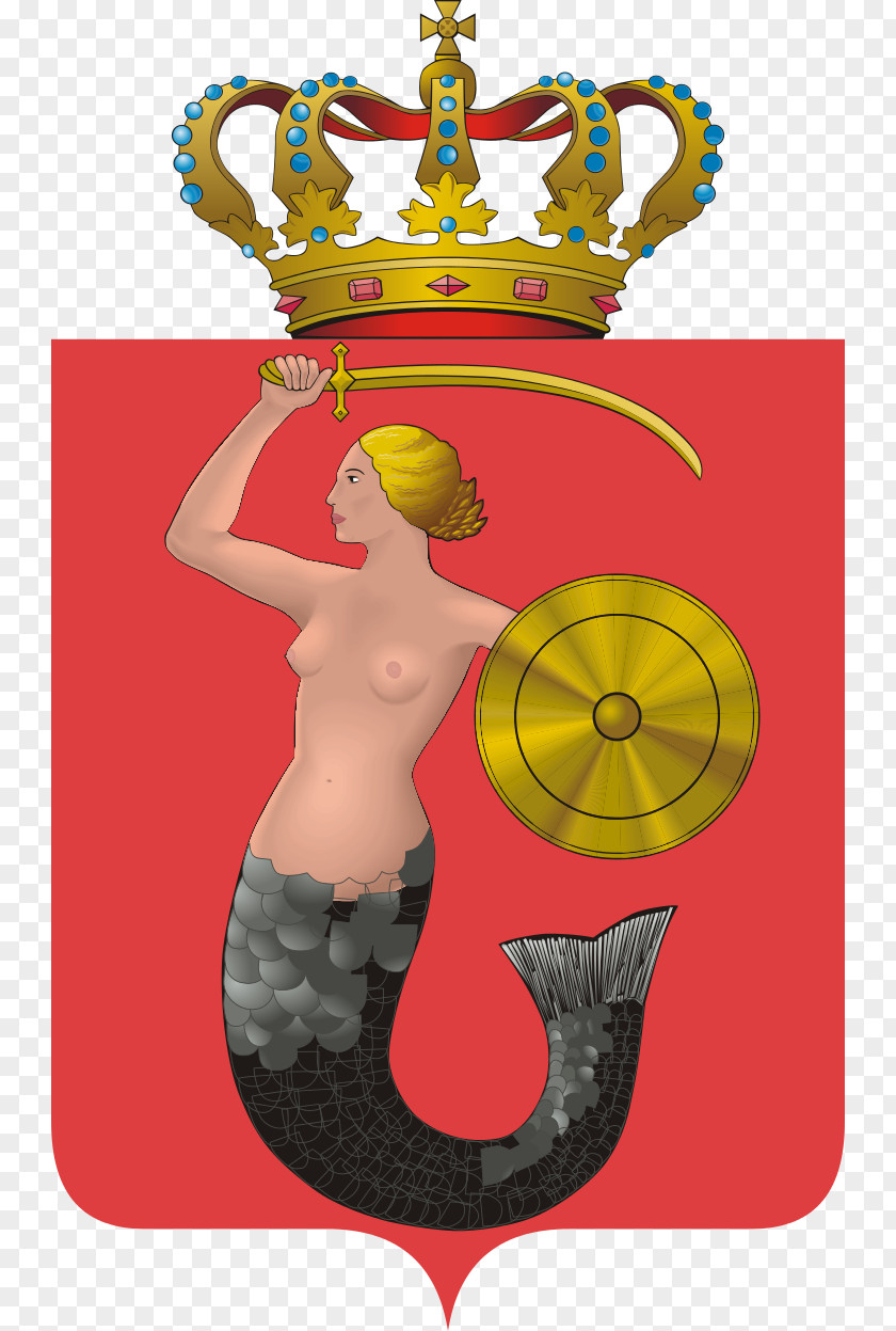 Poland Mermaid Of Warsaw Coat Arms PNG