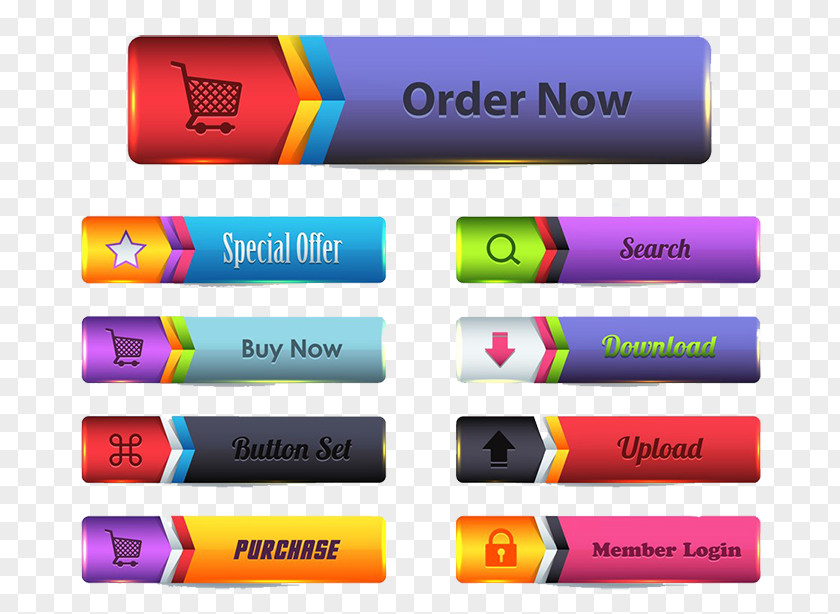 Shopping Site Navigation Bars And Buttons Button Menu Web Page Icon PNG