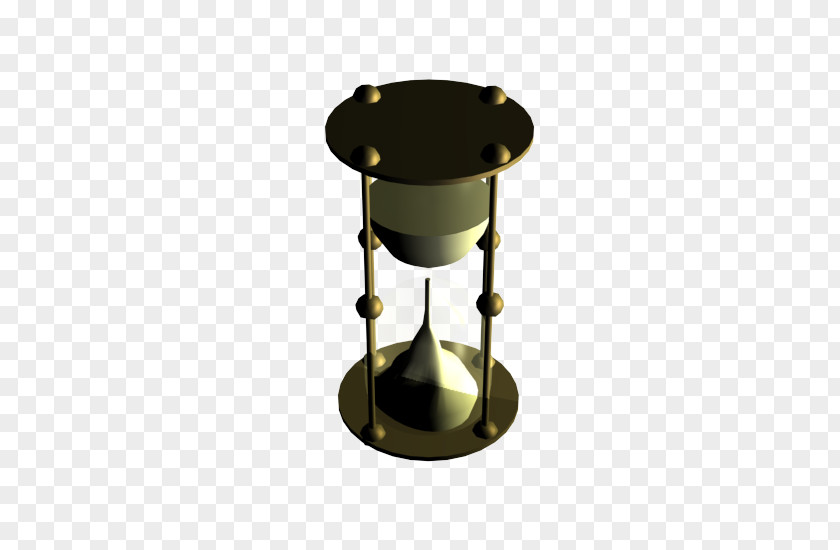 3d Model Home Sand Timer Hourglass Clock Table PNG