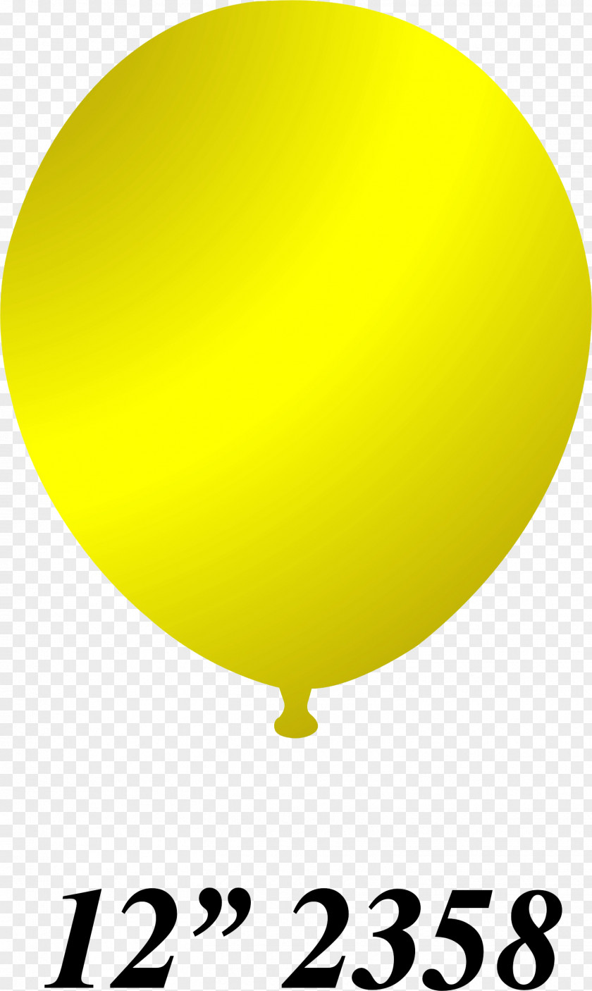 Balloon Yellow Flight Clip Art PNG