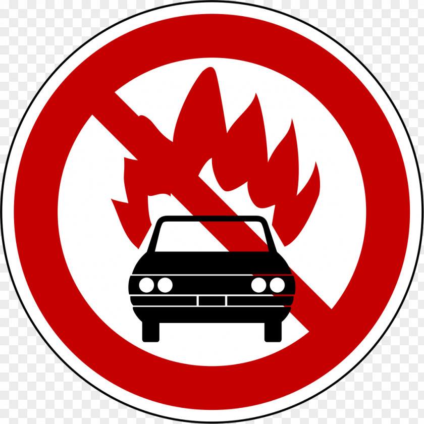 Dangerous Goods Car Prohibitory Traffic Sign Vehicle PNG