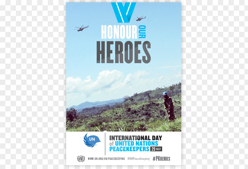 Day Of Un Peacekeepers United Nations Peacekeeping Forces International Poster PNG