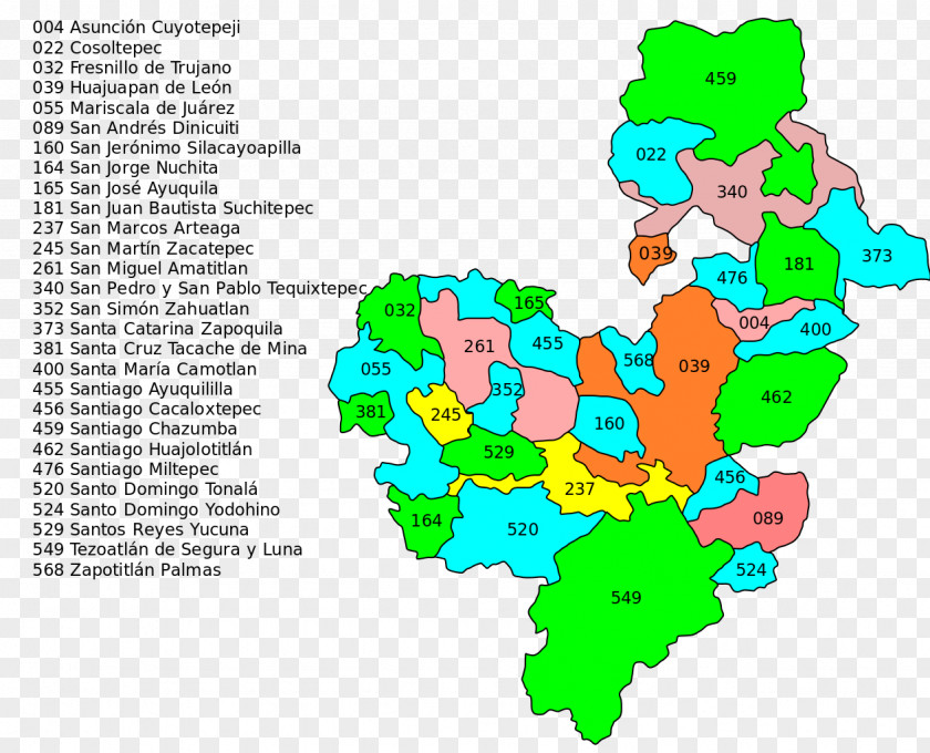 Huajuapan De León Cosoltepec Silacayoapam Miahuatlán Porfirio Díaz Mixtec PNG