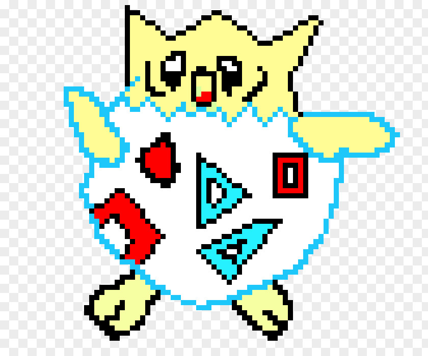 Pikachu Pixel Art PNG