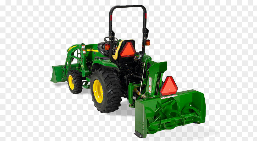Tractor John Deere Snow Blowers Removal Loader PNG