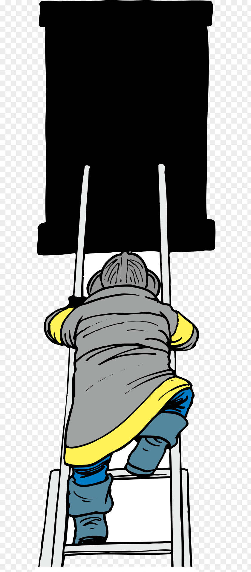 Climb The Workers Of Ladder Laborer Clip Art PNG