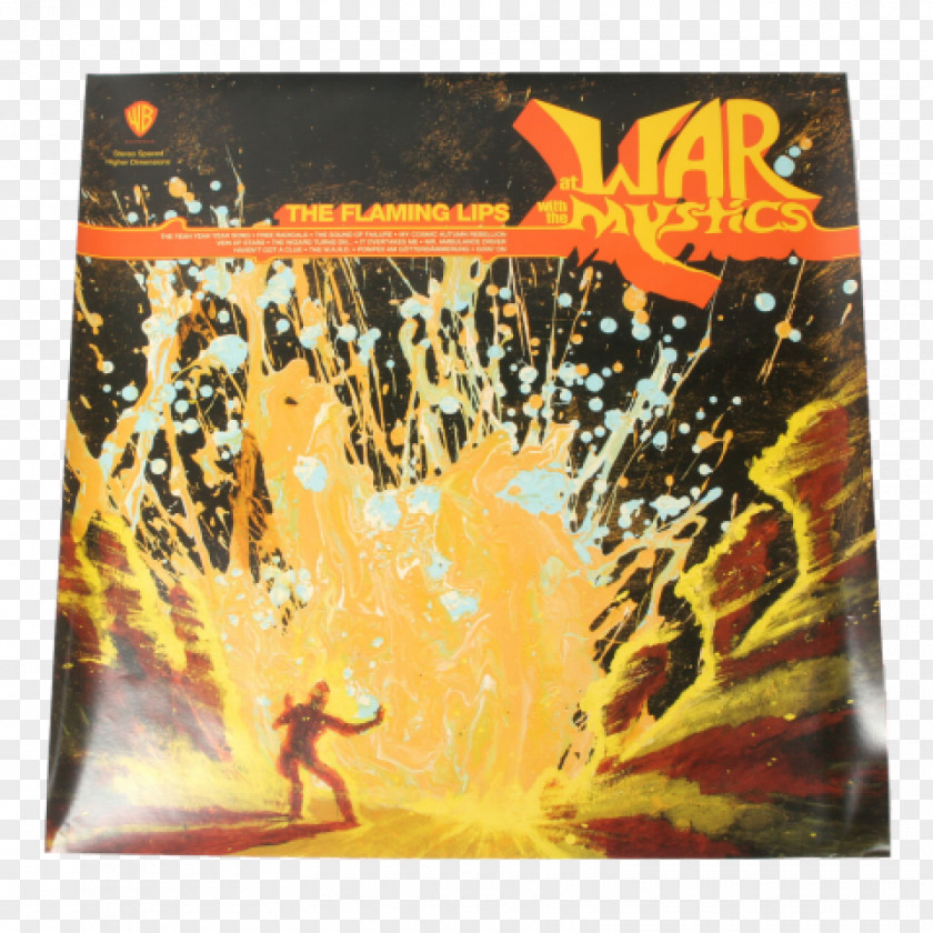 Cover Poster At War With The Mystics Flaming Lips Yoshimi Battles Pink Robots Album LP Record PNG