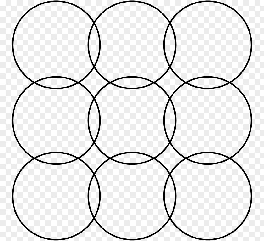 Flower Circle Machine Embroidery Quilting Pattern PNG