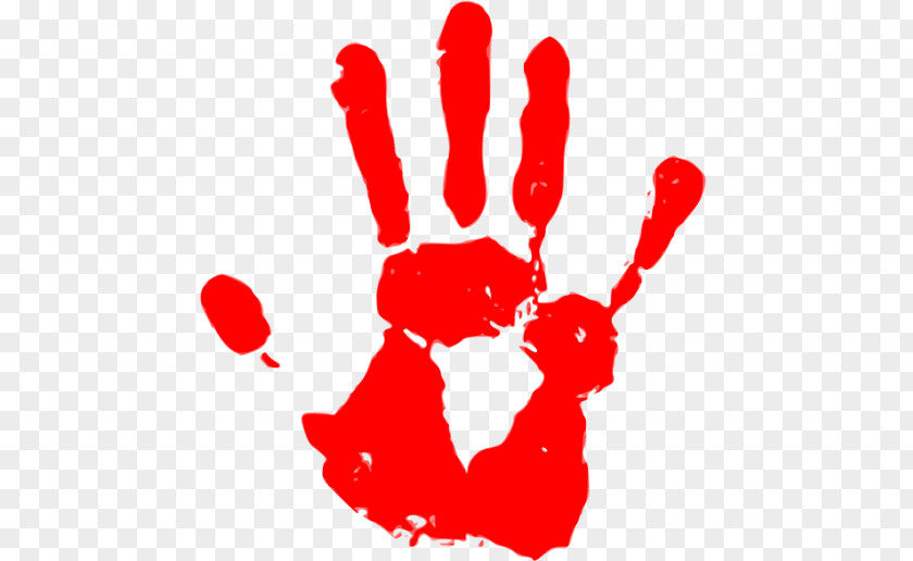 Open Arms The Sorcery Club Red Hand Terror Symbol Clip Art PNG