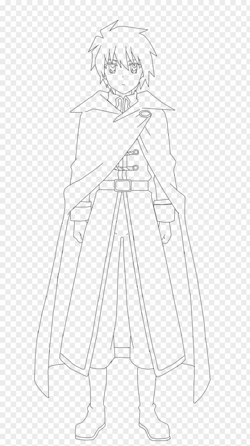 Saber Fate Zero Sketch Drawing Cartoon Human Line Art PNG