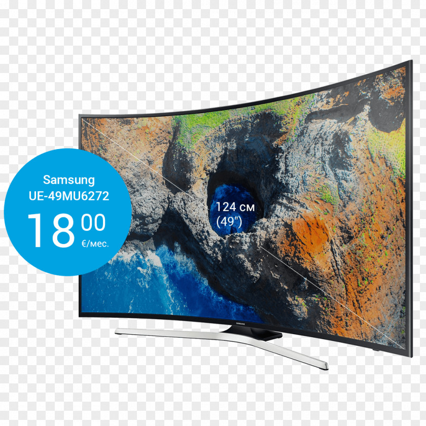 Samsung Smart TV 4K Resolution LED-backlit LCD Ultra-high-definition Television PNG