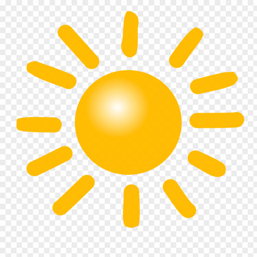Yellow High-definition Sun Clip Art PNG