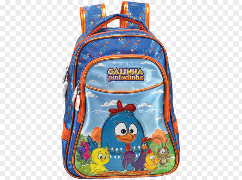 Backpack Galinha Pintadinha Hand Luggage Messenger Bags PNG