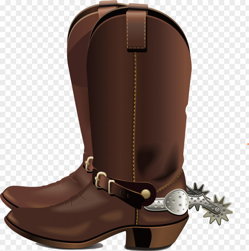 Boots Vector Material Riding Boot Cowboy Shoe PNG