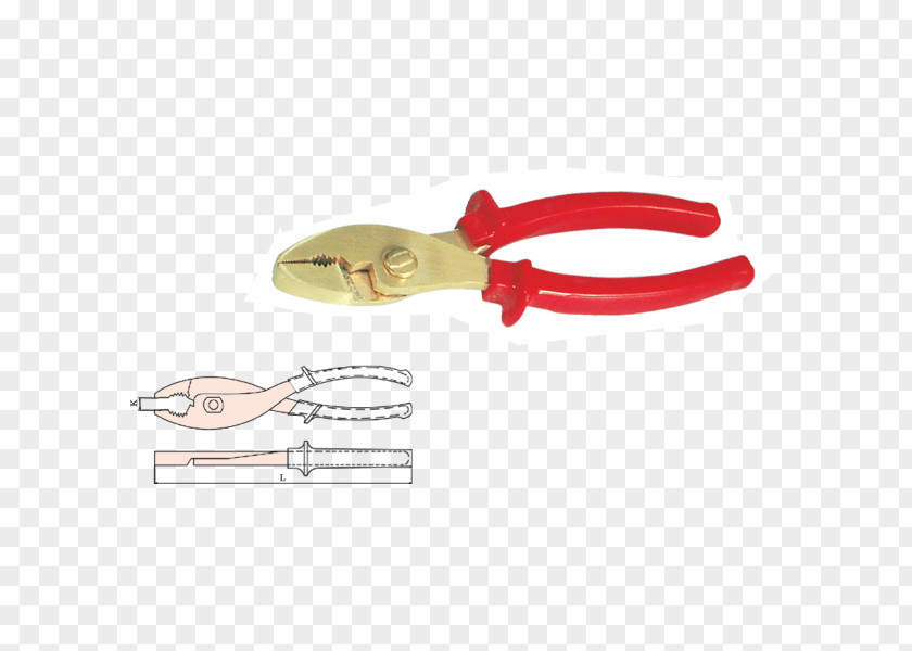 Pliers Diagonal Tool Wire Stripper Beryllium Copper PNG