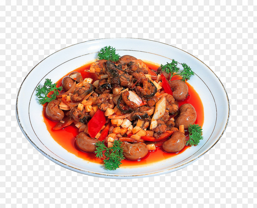 Spicy Chicken Heart Vegetarian Cuisine Dish Spice Food PNG