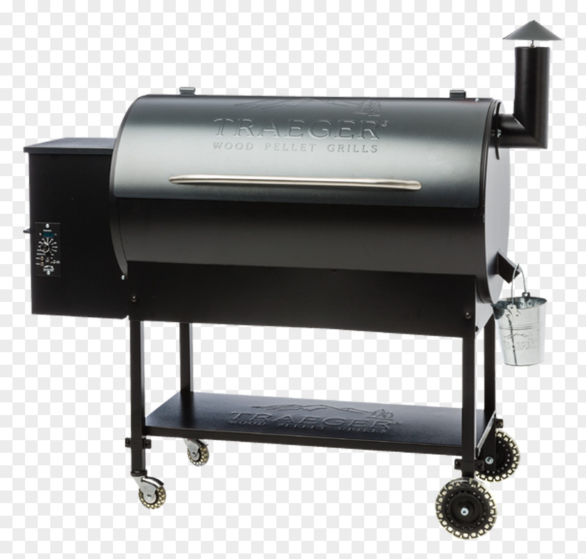 Barbecue Pellet Grill Traeger Pro Series 34 Large Commercial Trailer Smoking PNG