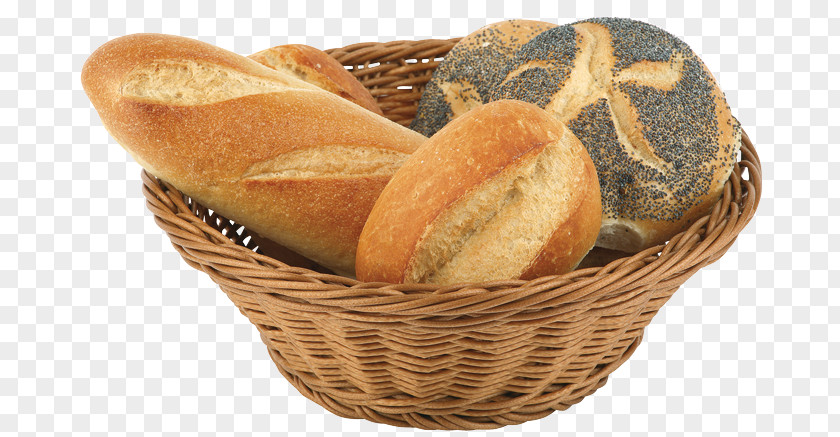 Fresh Bread Buffet Basket Restaurant Cutlery PNG