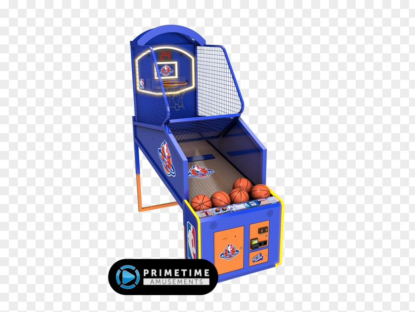 Game Time Basketball Arcade NBA Pac-Man Claw Crane PNG