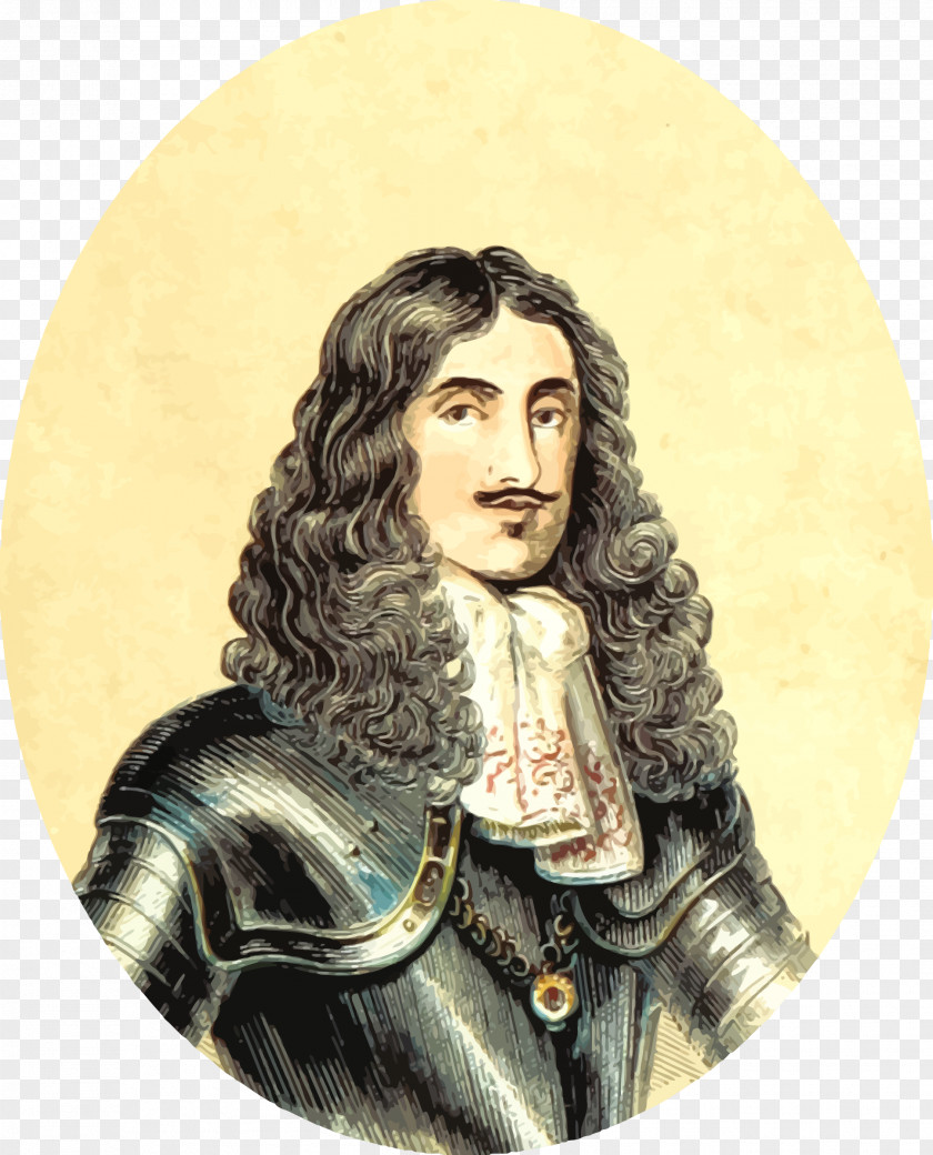 King Charles II Of England Public Domain Clip Art PNG